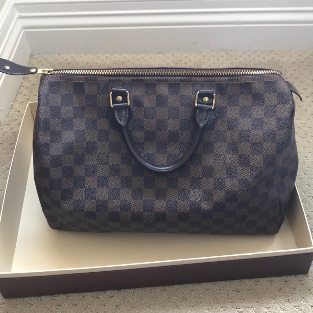 Louis Vuitton Speedy 35 Damier Ebene